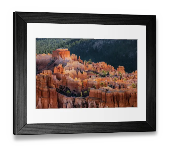 Framed Print : Sunrise at Bryce Canyon National Park, Utah
