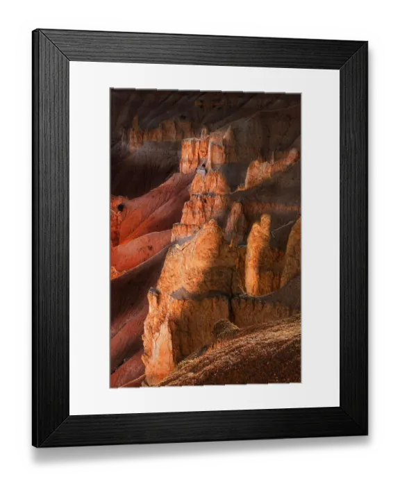 Framed Print : Early morning view of hoodoo formations Bryce Canyon National Park, Utah Framed Print : Early morning view of hoodoo formations Bryce Canyon National Park, Utah