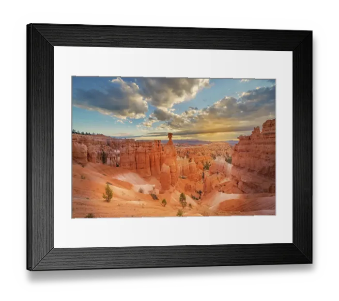 Framed Print : Thor's Hammer at sunrise Bryce Canyon National Park, Utah Framed Print : Thor's Hammer at sunrise Bryce Canyon National Park, Utah