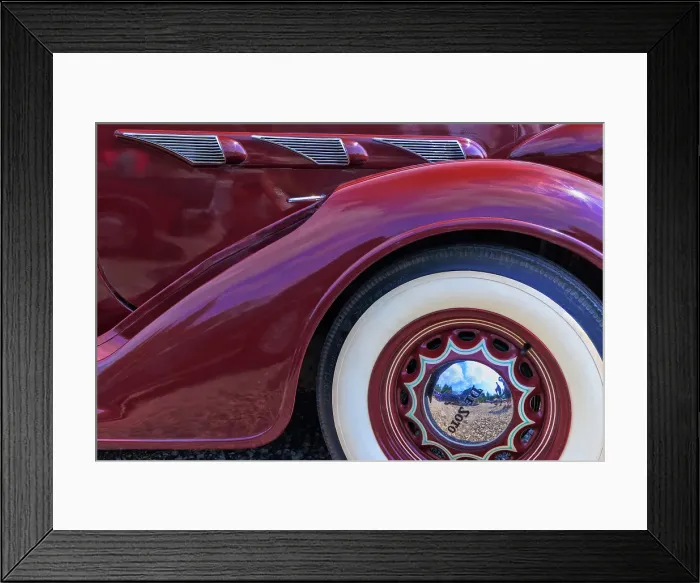 Framed Print : USA, Washington State, Seabeck. Close-up of classic De Soto car. ©Don Paulson / Jaynes Gallery / DanitaDelimont.com Framed Print : USA, Washington State, Seabeck. Close-up of classic De Soto car. ©Don Paulson / Jaynes Gallery / DanitaDelimont.com