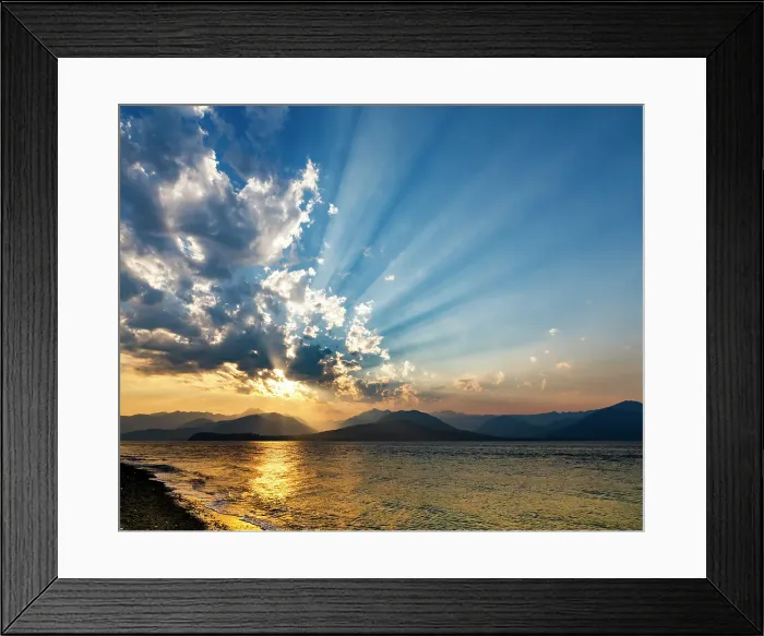 Framed Print : USA, Washington State, Seabeck. Sunset over Hood Canal and Olympic Mountains. ©Don Paulson / Jaynes Gallery / DanitaDelimont.com Framed Print : USA, Washington State, Seabeck. Sunset over Hood Canal and Olympic Mountains. ©Don Paulson / Jaynes Gallery / DanitaDelimont.com