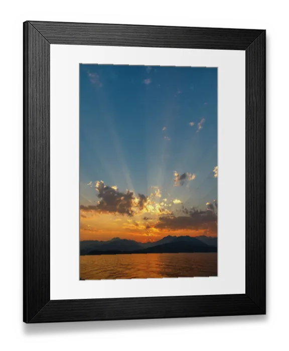 Framed Print : USA, Washington State, Seabeck. Vivid sunset over Hood Canal and Olympic Mountains. ©Don Paulson / Jaynes Gallery / DanitaDelimont.com Framed Print : USA, Washington State, Seabeck. Vivid sunset over Hood Canal and Olympic Mountains. ©Don Paulson / Jaynes Gallery / DanitaDelimont.com