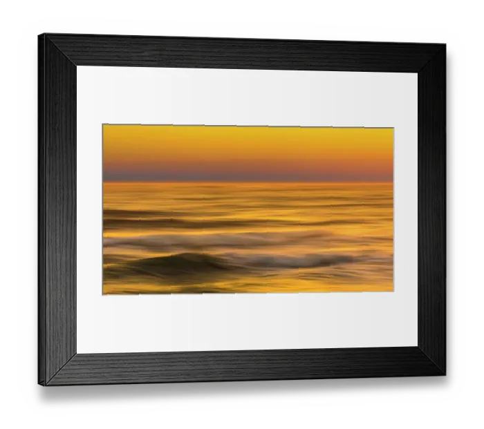 Framed Print : USA, Washington State, Olympic Peninsula. Sunset on seascape. ©Don Paulson  /  Jaynes Gallery  /  DanitaDelimont.com