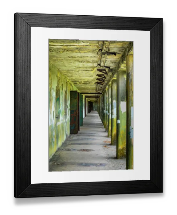 Framed Print : USA, Washington State, Port Townsend, Fort Worden State Park. Corridor of old gun battery. ©Don Paulson / Jaynes Gallery / DanitaDelimont.com Framed Print : USA, Washington State, Port Townsend, Fort Worden State Park. Corridor of old gun battery. ©Don Paulson / Jaynes Gallery / DanitaDelimont.com