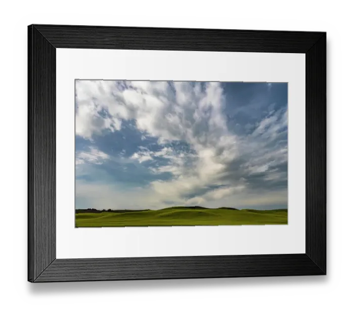 Framed Print : Field in the Palouse region of Washington with an interesting cloud formation Framed Print : Field in the Palouse region of Washington with an interesting cloud formation