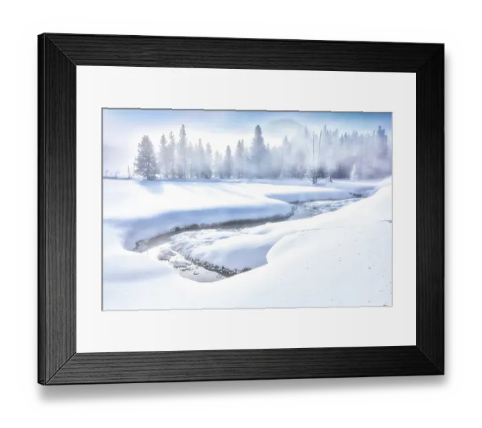 Framed Print : Gibbon River in Yellowstone National Park Framed Print : Gibbon River in Yellowstone National Park