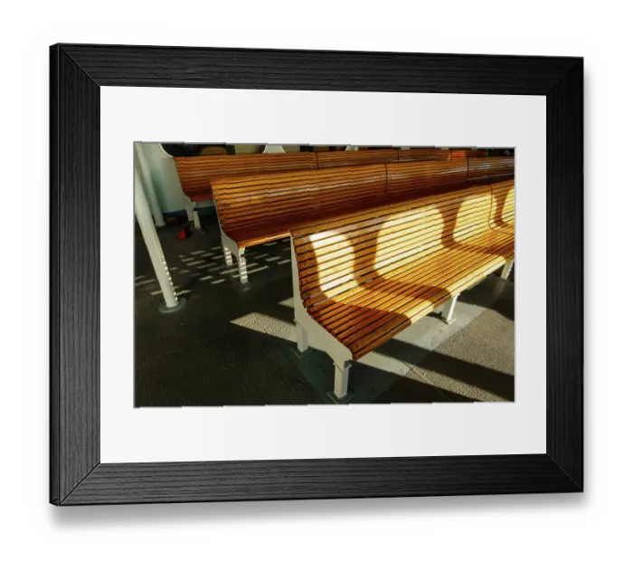 Framed Print : Seats on the Chelan Ferry, San Juan Islands, Washington State, USA Framed Print : Seats on the Chelan Ferry, San Juan Islands, Washington State, USA