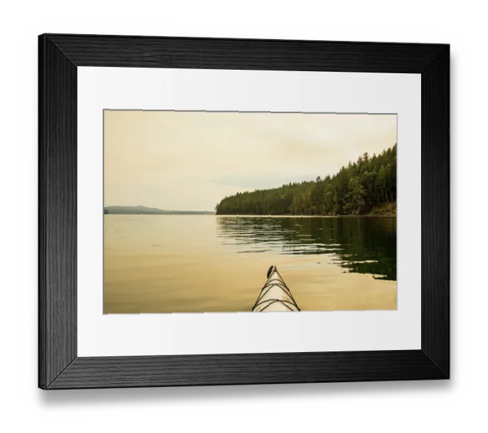 Framed Print : Paddling Hood Canal, Quilcene, Washington State, USA Framed Print : Paddling Hood Canal, Quilcene, Washington State, USA
