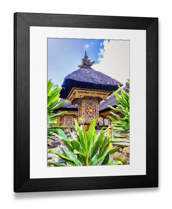 Framed Print : Tirta Empul Temple is a Hindu Balinese water temple located near Ubud in Bali, Indonesia. The temple is famous for its sacred spring water, which is believed to have purifying and healing properties Framed Print : Tirta Empul Temple is a Hindu Balinese water temple located near Ubud in Bali, Indonesia. The temple is famous for its sacred spring water, which is believed to have purifying and healing properties