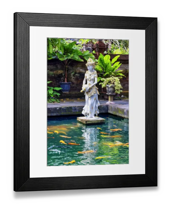 Framed Print : Tirta Empul Temple is a Hindu Balinese water temple located near Ubud in Bali, Indonesia. The temple is famous for its sacred spring water, which is believed to have purifying and healing properties Framed Print : Tirta Empul Temple is a Hindu Balinese water temple located near Ubud in Bali, Indonesia. The temple is famous for its sacred spring water, which is believed to have purifying and healing properties