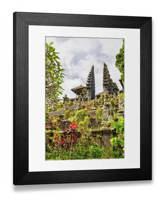 Framed Print : Besakih Temple is considered the Mother Temple of Bali and is the most important religious site for Balinese Hindus. A collection of several temples and shrines dedicated to different gods and goddesses Framed Print : Besakih Temple is considered the Mother Temple of Bali and is the most important religious site for Balinese Hindus. A collection of several temples and shrines dedicated to different gods and goddesses