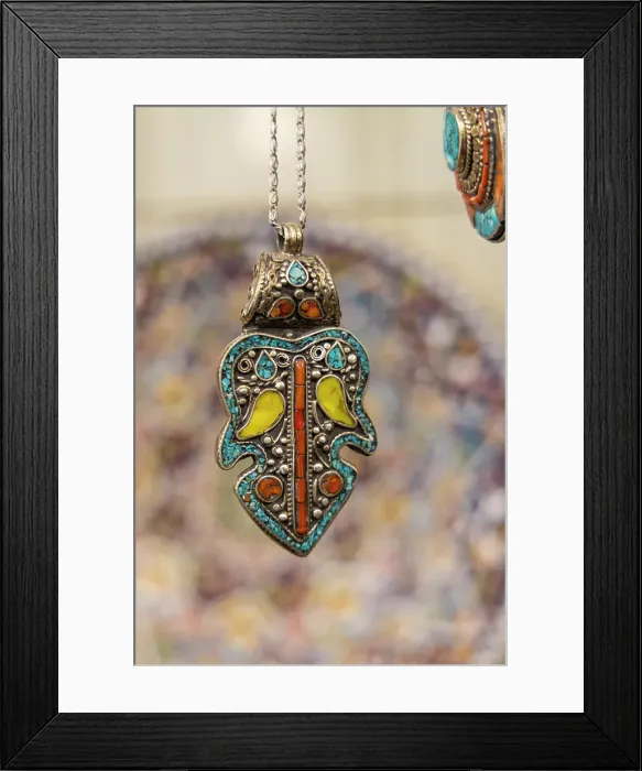 Framed Print : Saudi Arabia, Riyadh, Al-Dirah. Colorful jewelry at the Souq Al-Zal Framed Print : Saudi Arabia, Riyadh, Al-Dirah. Colorful jewelry at the Souq Al-Zal