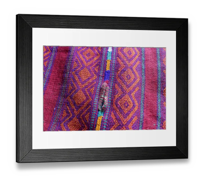 Framed Print : Saudi Arabia, Tabuk. Saddle blanket for sale at the market Framed Print : Saudi Arabia, Tabuk. Saddle blanket for sale at the market