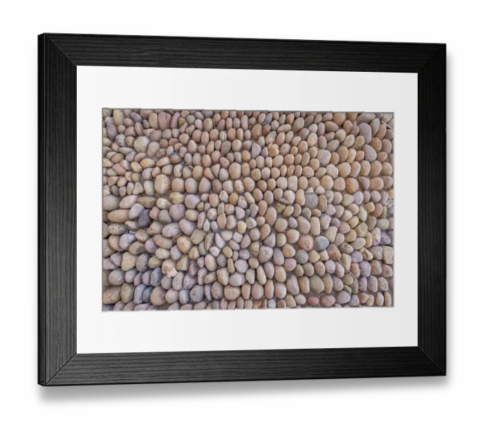 Framed Print : Saudi Arabia, Tabuk, Duba. Wall made of rounded stones Framed Print : Saudi Arabia, Tabuk, Duba. Wall made of rounded stones