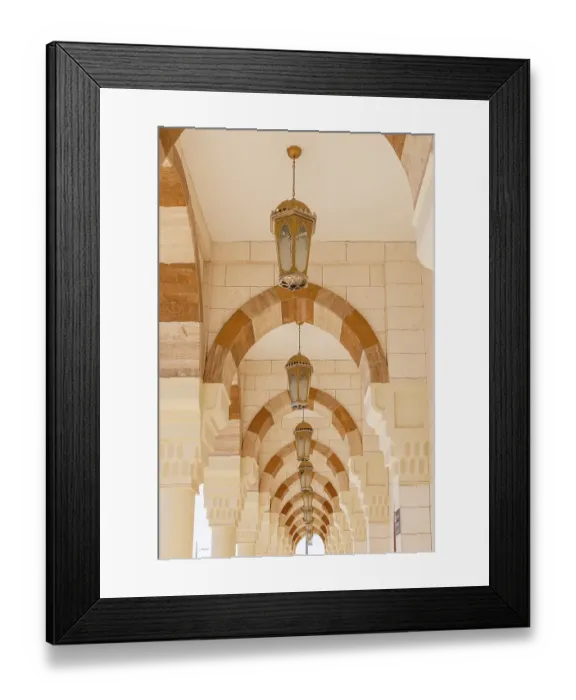Framed Print : Saudi Arabia, Madinah Province, Medina. Archway at Fas'h Mosque below Mount Uhud Framed Print : Saudi Arabia, Madinah Province, Medina. Archway at Fas'h Mosque below Mount Uhud