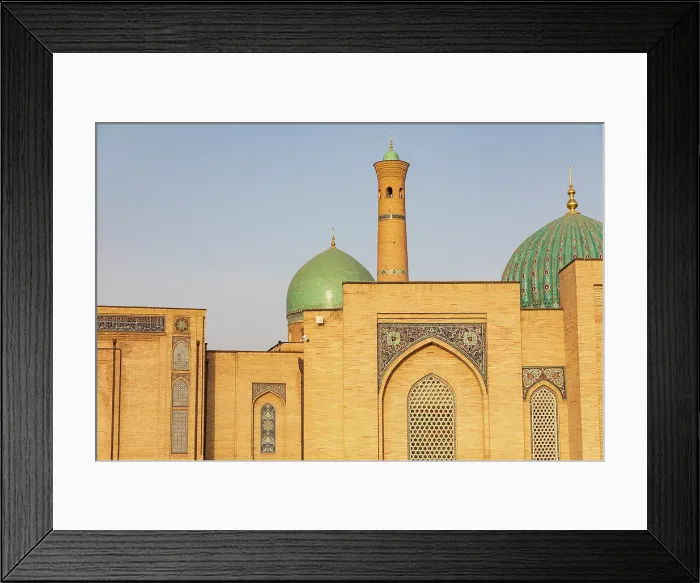 Framed Print : Tashkent, Uzbekistan, Central Asia. Khazrati Imam Mosque in the Hazrati Imam Complex in Tashkent Framed Print : Tashkent, Uzbekistan, Central Asia. Khazrati Imam Mosque in the Hazrati Imam Complex in Tashkent
