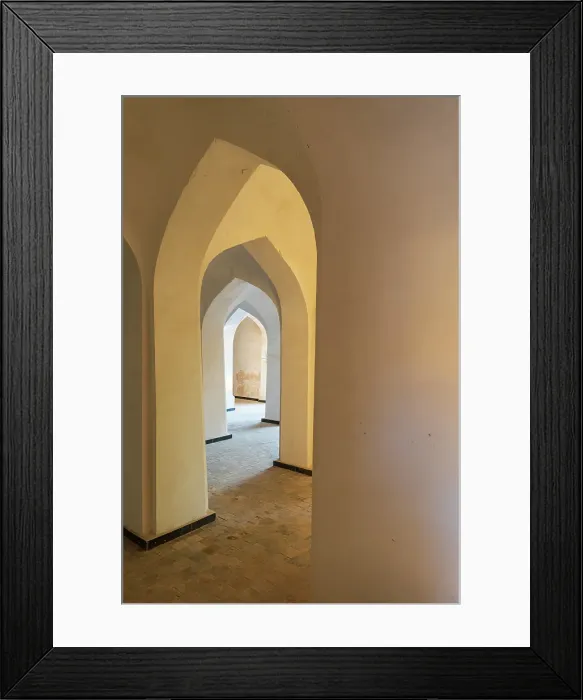Framed Print : Bukhara, Uzbekistan, Central Asia interior doorways in the Kalan Mosque in Bukhara Framed Print : Bukhara, Uzbekistan, Central Asia interior doorways in the Kalan Mosque in Bukhara