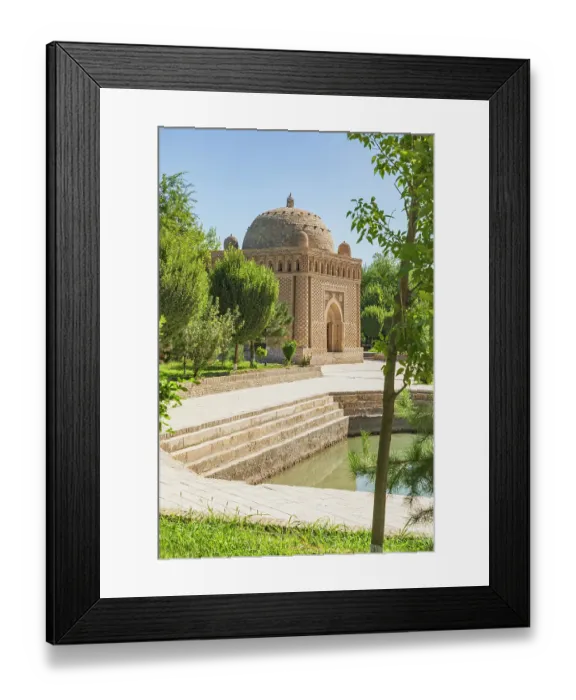 Framed Print : Bukhara, Uzbekistan, Central Asia. The Ismail Samani Masouleum in Bukhara Framed Print : Bukhara, Uzbekistan, Central Asia. The Ismail Samani Masouleum in Bukhara