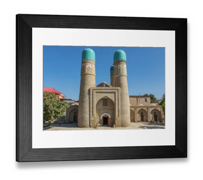 Framed Print : Bukhara, Uzbekistan, Central Asia. The Chor Minor Madrasa in Bukhara Framed Print : Bukhara, Uzbekistan, Central Asia. The Chor Minor Madrasa in Bukhara