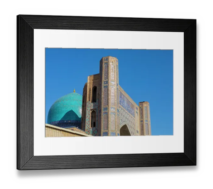 Framed Print : Samarkand, Uzbekistan, Central Asia. The Bibi Khanym Mosque Framed Print : Samarkand, Uzbekistan, Central Asia. The Bibi Khanym Mosque