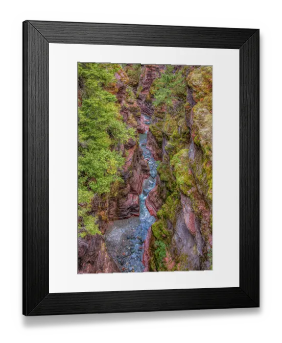 Framed Print : Canada, Alberta, Waterton Lakes National Park. Stream flowing through Red Rock Canyon. Credit as Fred Lord / Jaynes Gallery / DanitaDelimont.com Framed Print : Canada, Alberta, Waterton Lakes National Park. Stream flowing through Red Rock Canyon. Credit as Fred Lord / Jaynes Gallery / DanitaDelimont.com