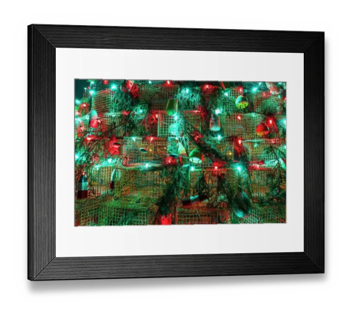 Framed Print : Lobster trap Christmas tree, Musquodoboit Harbour, Nova Scotia, Canada. (Editorial Use Only) Framed Print : Lobster trap Christmas tree, Musquodoboit Harbour, Nova Scotia, Canada. (Editorial Use Only)