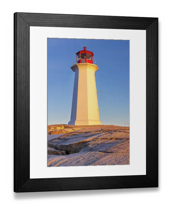 Framed Print : Peggy's Cove Lighthouse, Nova Scotia, Canada Framed Print : Peggy's Cove Lighthouse, Nova Scotia, Canada