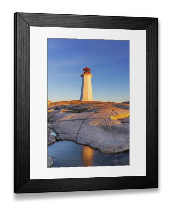 Framed Print : Peggy's Cove Lighthouse, Nova Scotia, Canada. (Editorial Use Only) Framed Print : Peggy's Cove Lighthouse, Nova Scotia, Canada. (Editorial Use Only)