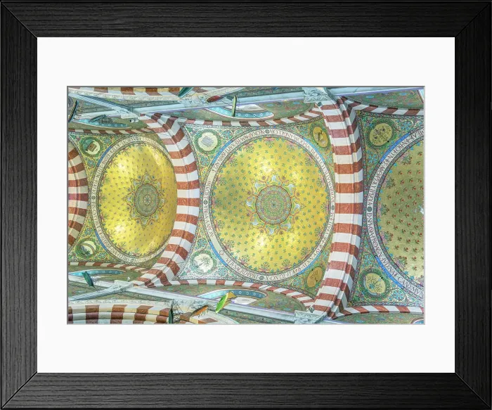 Framed Print : France, Provence. Marseille. Notre Dame de la Garde Ceiling. (Editorial Use Only) Framed Print : France, Provence. Marseille. Notre Dame de la Garde Ceiling. (Editorial Use Only)