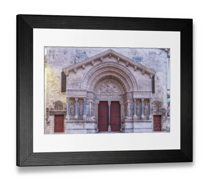 Framed Print : France, Provence, Arles. Saint-Trophime Church (formerly the cathedral of Arles completed in the 15th century) Framed Print : France, Provence, Arles. Saint-Trophime Church (formerly the cathedral of Arles completed in the 15th century)