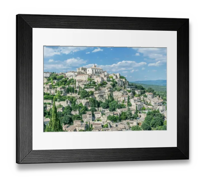 Framed Print : France, Provence, Gordes Framed Print : France, Provence, Gordes