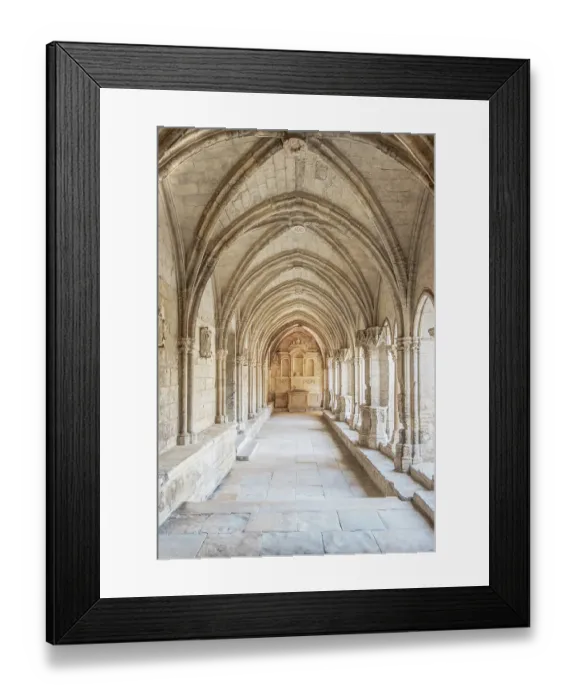 Framed Print : France, Provence, Arles. Saint Trophime Cloister (Cloitre Saint-Trophime) completed in the 13th century