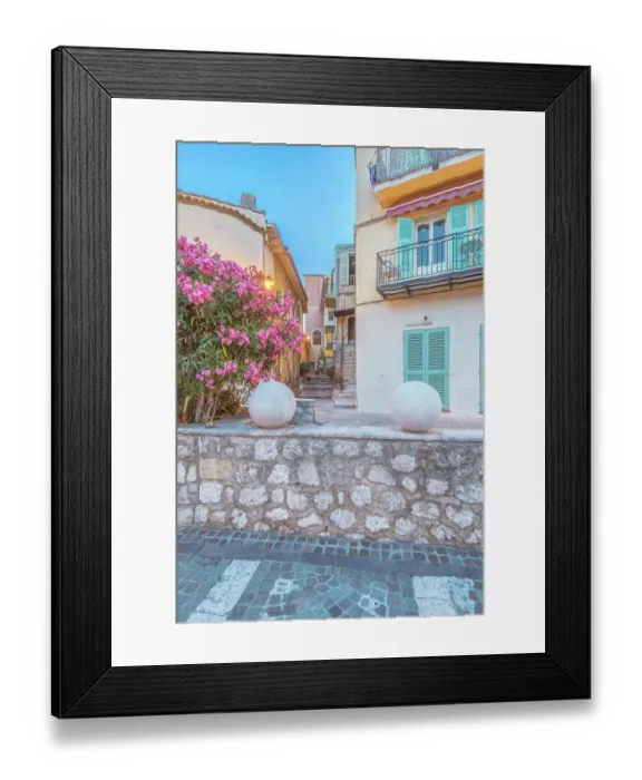Framed Print : France, Provence. Villefranche-sur-Mer