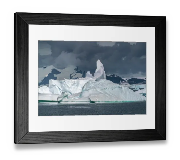 Framed Print : Antarctica. Landscape with mountain and icebergs. ©Cathy & Gordon Illg / Jaynes Gallery / DanitaDelimont.com Framed Print : Antarctica. Landscape with mountain and icebergs. ©Cathy & Gordon Illg / Jaynes Gallery / DanitaDelimont.com