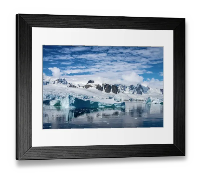 Framed Print : Antarctica. Landscape with mountain, icebergs and glacier. ©Cathy & Gordon Illg / Jaynes Gallery / DanitaDelimont.com Framed Print : Antarctica. Landscape with mountain, icebergs and glacier. ©Cathy & Gordon Illg / Jaynes Gallery / DanitaDelimont.com
