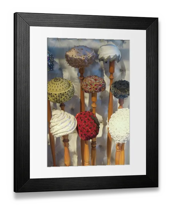 Framed Print : Malaga, Spain. Collection of vintage hats. (Editorial Use Only) Framed Print : Malaga, Spain. Collection of vintage hats. (Editorial Use Only)