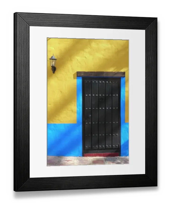 Framed Print : Marbella, Spain. Colorful Spanish architecture Framed Print : Marbella, Spain. Colorful Spanish architecture