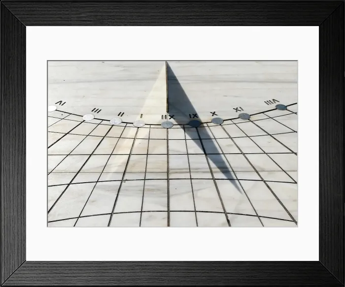 Framed Print : Marbella, Spain. Sundial on a plaza in Marbella Framed Print : Marbella, Spain. Sundial on a plaza in Marbella