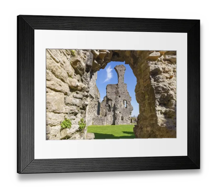 Framed Print : Middleham, Wensleydale, North Yorkshire, England, Great Briton, United Kingdom. April 30, 2022. The ruins of Middleham Castle, childhood home of King Richard III. Editorial Use Only Framed Print : Middleham, Wensleydale, North Yorkshire, England, Great Briton, United Kingdom. April 30, 2022. The ruins of Middleham Castle, childhood home of King Richard III. Editorial Use Only