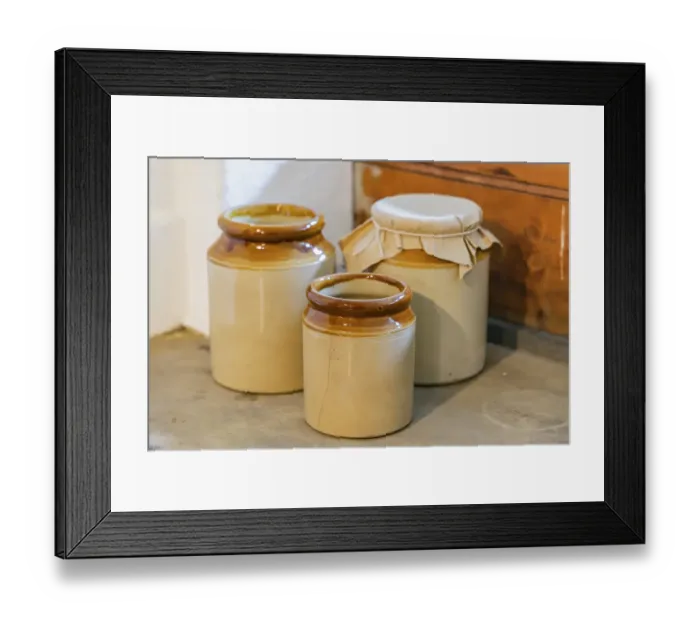 Framed Print : Harewood, Leeds, West Yorkshire, England, Great Briton, United Kingdom. May 2, 2022. Old crockery in Harewood House, an 18th Century Treasure House. Editorial Use Only Framed Print : Harewood, Leeds, West Yorkshire, England, Great Briton, United Kingdom. May 2, 2022. Old crockery in Harewood House, an 18th Century Treasure House. Editorial Use Only