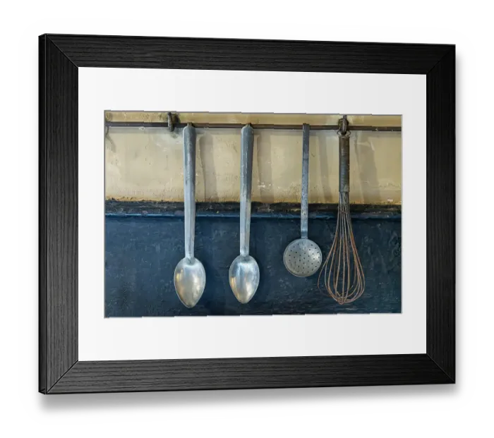 Framed Print : Harewood, Leeds, West Yorkshire, England. Kitchen wares in Harewood House, an 18th Century Treasure House. (Editorial Use Only) Framed Print : Harewood, Leeds, West Yorkshire, England. Kitchen wares in Harewood House, an 18th Century Treasure House. (Editorial Use Only)