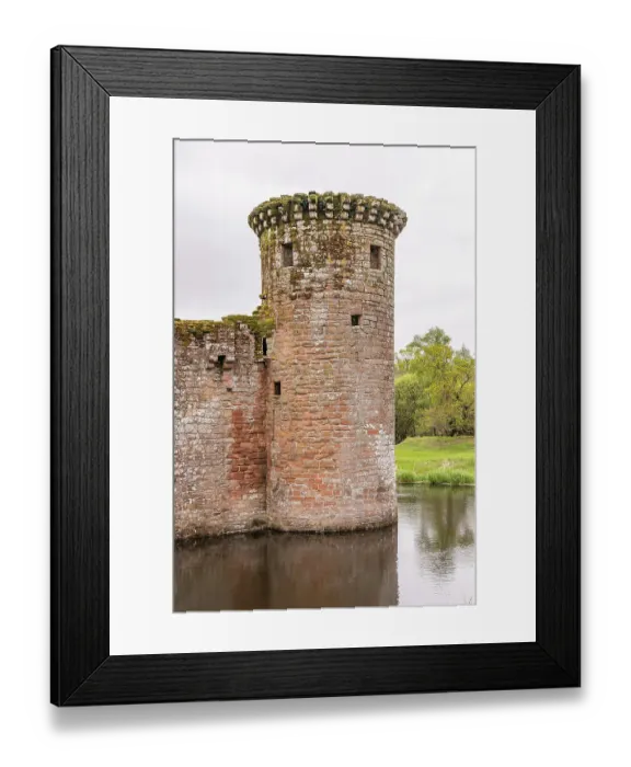 Framed Print : Caerlaverock Castle, Dumfries, Dumfries and Galloway, Scotland. The 13th century ruins of Caerlaverock Castle. (Editorial Use Only) Framed Print : Caerlaverock Castle, Dumfries, Dumfries and Galloway, Scotland. The 13th century ruins of Caerlaverock Castle. (Editorial Use Only)