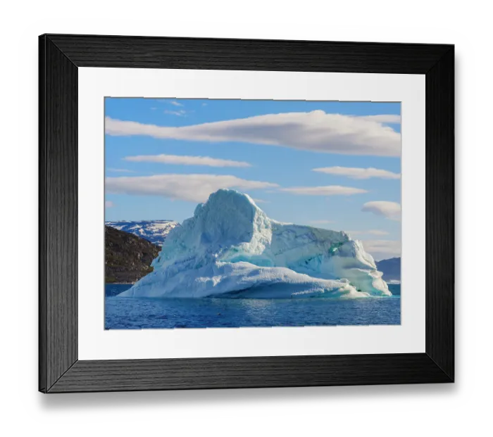 Framed Print : Landscape in Itilliarsuup Kangerlua Fjord part of Uummannaq Fjord, north of the polar circle. Greenland, Danish Territory Framed Print : Landscape in Itilliarsuup Kangerlua Fjord part of Uummannaq Fjord, north of the polar circle. Greenland, Danish Territory