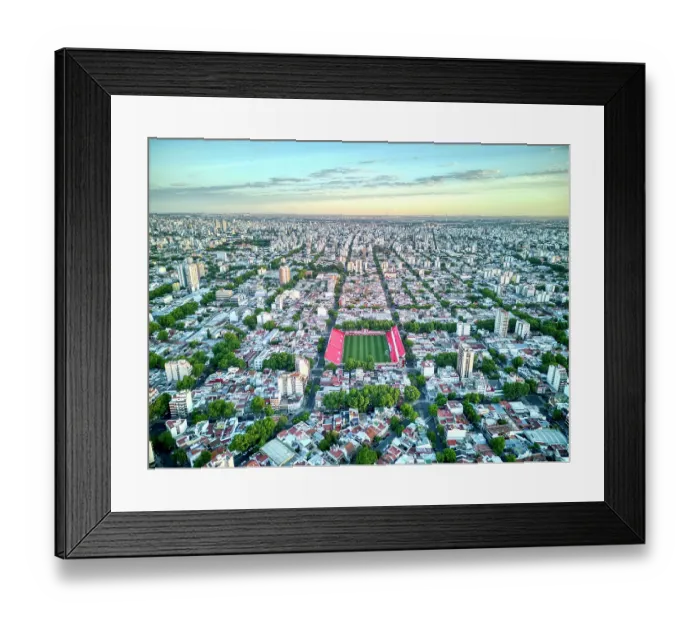 Framed Print : Buenos Aires, Argentina from above Framed Print : Buenos Aires, Argentina from above