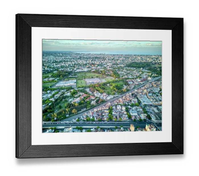 Framed Print : Buenos Aires, Argentina from above Framed Print : Buenos Aires, Argentina from above