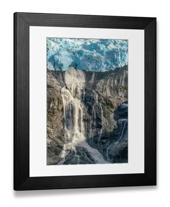 Framed Print : Chile, Beagle Channel, Alberto de Agostini National Park. Landscape with glacier and waterfall. ©Cathy & Gordon Illg / Jaynes Gallery / DanitaDelimont.com Framed Print : Chile, Beagle Channel, Alberto de Agostini National Park. Landscape with glacier and waterfall. ©Cathy & Gordon Illg / Jaynes Gallery / DanitaDelimont.com