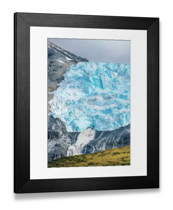 Framed Print : Chile, Beagle Channel, Alberto de Agostini National Park. Landscape with glacier and waterfall. ©Cathy & Gordon Illg / Jaynes Gallery / DanitaDelimont.com Framed Print : Chile, Beagle Channel, Alberto de Agostini National Park. Landscape with glacier and waterfall. ©Cathy & Gordon Illg / Jaynes Gallery / DanitaDelimont.com