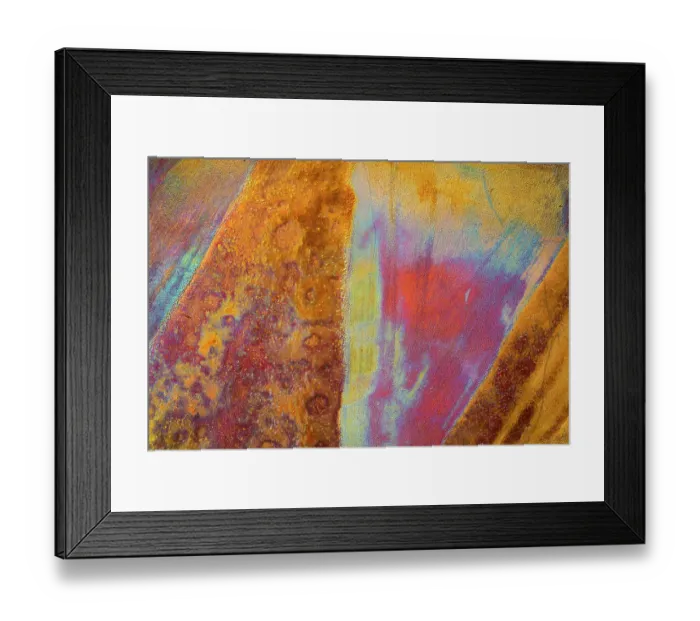Framed Print : USA, Arizona, Tucson. Abstract rust and paint patterns on metal plate. ©Don Paulson / Jaynes Gallery / DanitaDelimont.com Framed Print : USA, Arizona, Tucson. Abstract rust and paint patterns on metal plate. ©Don Paulson / Jaynes Gallery / DanitaDelimont.com