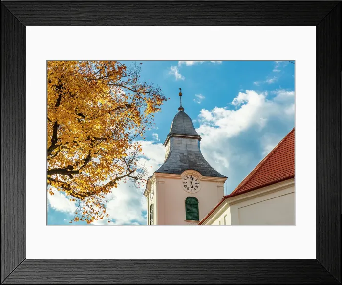 Framed Print : Romania, Alba County, Rimetea, Trascau