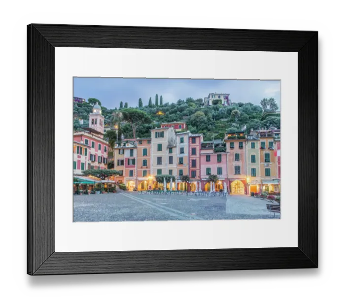 Framed Print : Italy, Liguria. Portofino